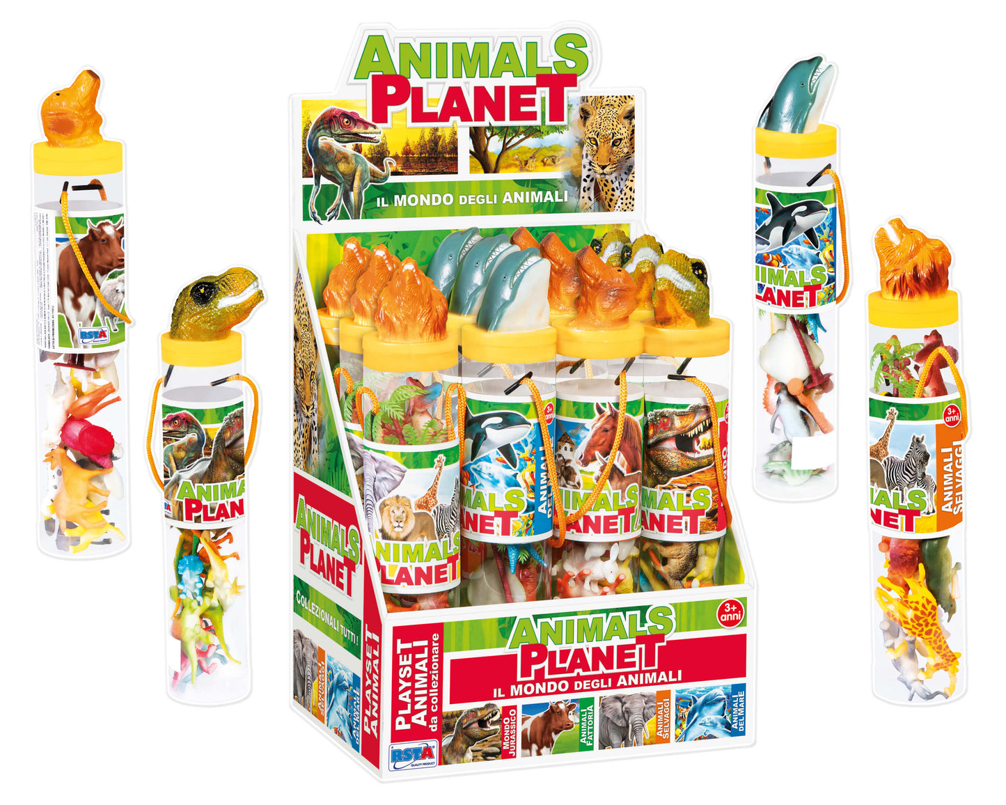 TUBO ANIMALI ASSORTITI 28 cm - 11032
