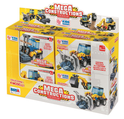 DISPLAY KIDS TARGET VEICOLI DA COSTRUZIONE (8PZ) 11726