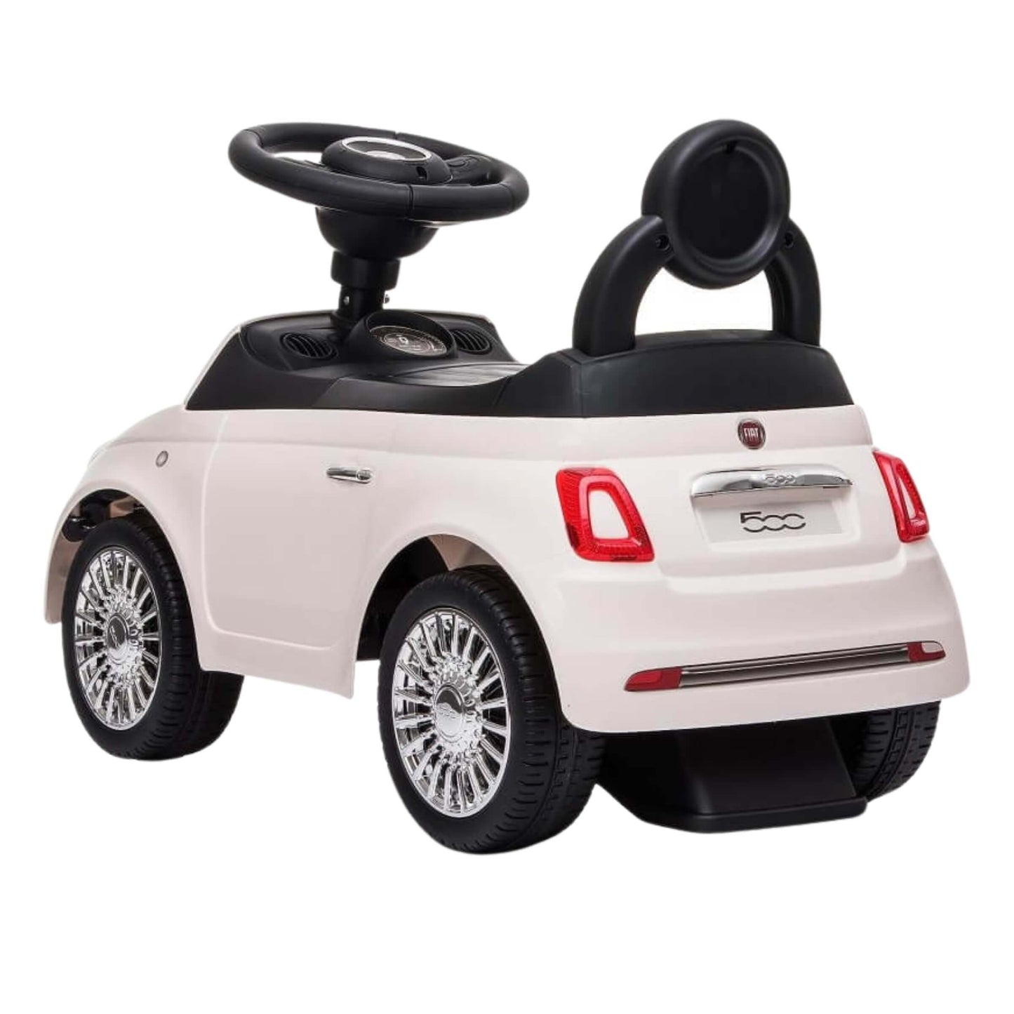Fiat 500 Auto Cavalcabile per Bambini Ride-On Bianca