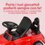 Fiat 500 Auto Cavalcabile per Bambini Ride-On Rossa