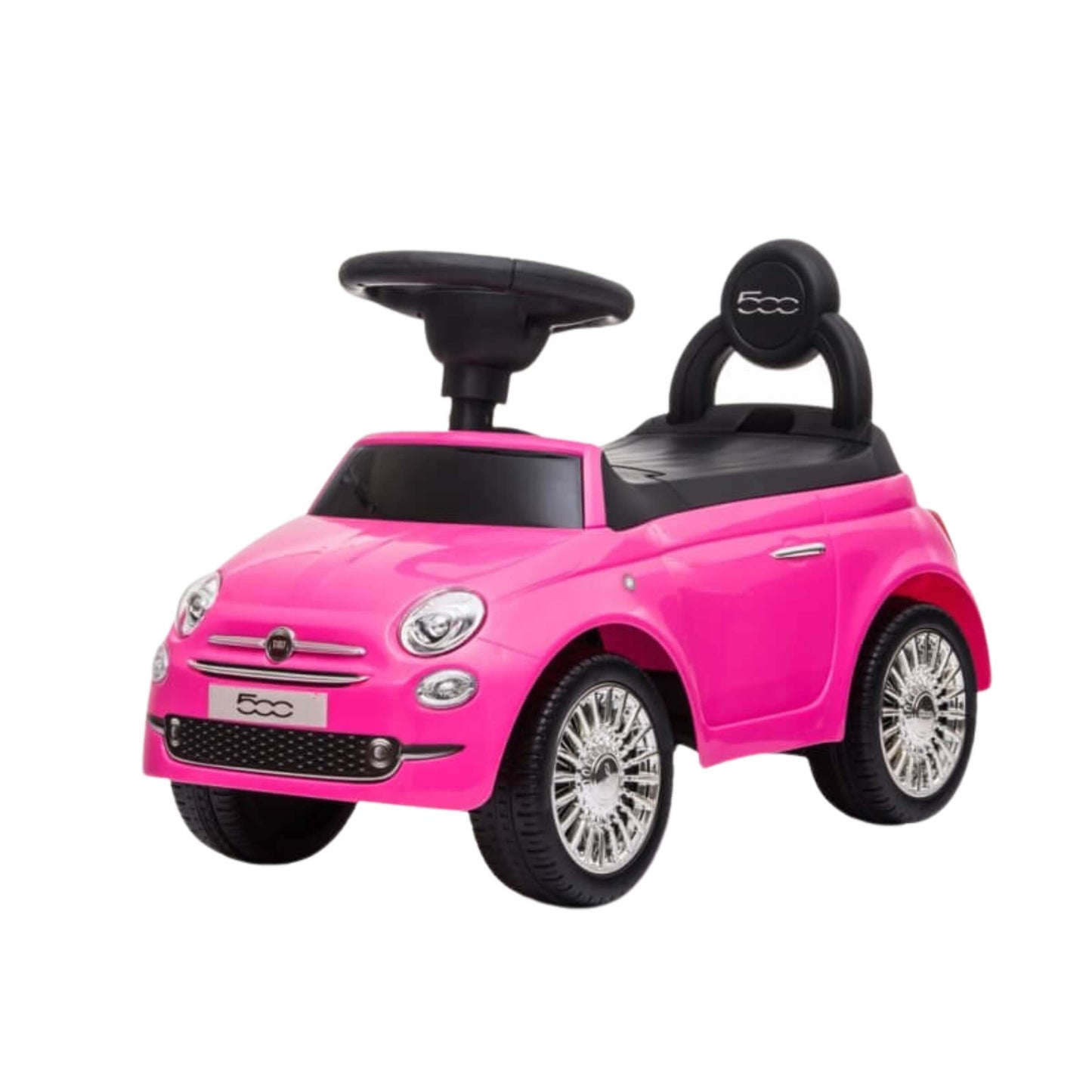 Fiat 500 Auto Cavalcabile per Bambini Ride-On Rosa