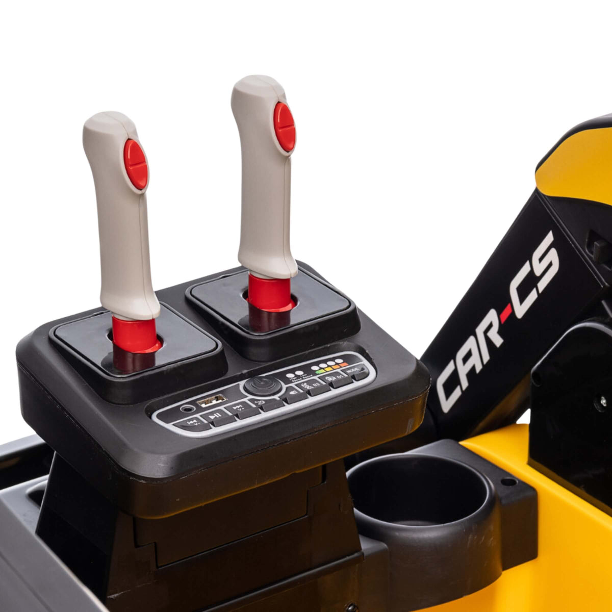 RUSPA ELETTRICA NEW HOLLAND 12V CON TELECOMANDO PARENTALE, DOPPIA VELOCITÀ, LUCI LED, E PALA ANTERIORE -  XMX626-Y