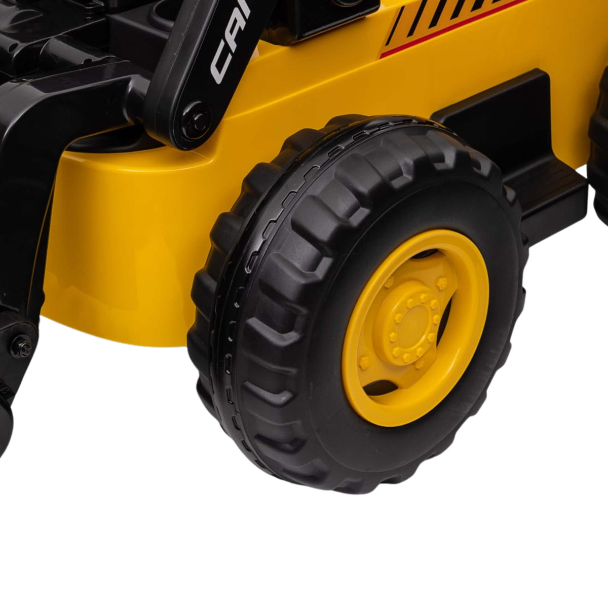 RUSPA ELETTRICA NEW HOLLAND 12V CON TELECOMANDO PARENTALE, DOPPIA VELOCITÀ, LUCI LED, E PALA ANTERIORE -  XMX626-Y