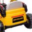 RUSPA ELETTRICA NEW HOLLAND 12V CON TELECOMANDO PARENTALE, DOPPIA VELOCITÀ, LUCI LED, E PALA ANTERIORE -  XMX626-Y