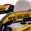 RUSPA ELETTRICA NEW HOLLAND 12V CON TELECOMANDO PARENTALE, DOPPIA VELOCITÀ, LUCI LED, E PALA ANTERIORE -  XMX626-Y