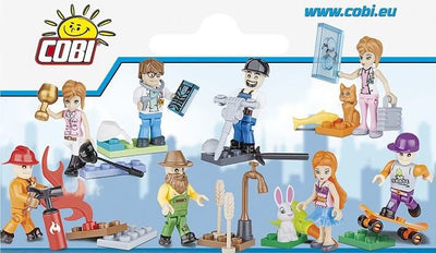 COBI BUSTINA ACTION TOWN - #1853   FIGURE