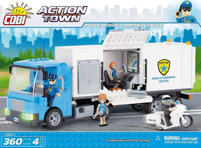 COBI ACTION TOWN - #1573  360PZ POLICE MOBILE COMMAND CENTER