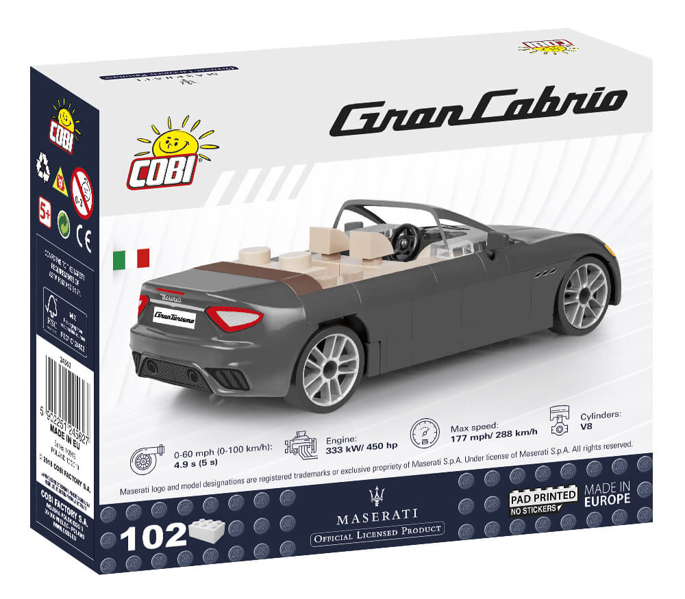 COBI - #24562 - 102PZ MASERATI GRAN CABRIO SPORT
