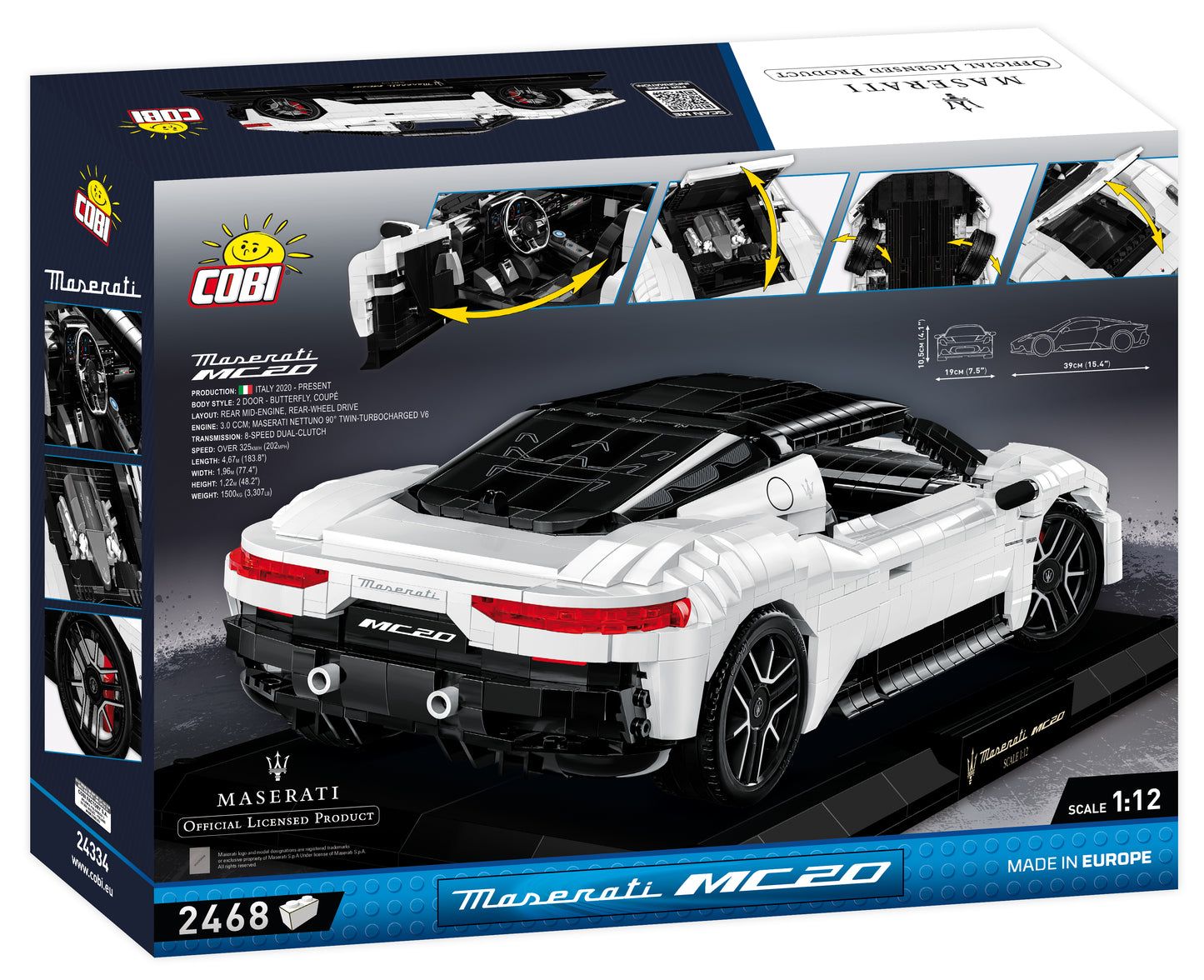 COBI - #24334 - 2468PZ MASERATI MC20 EXECUTIVE EDITION