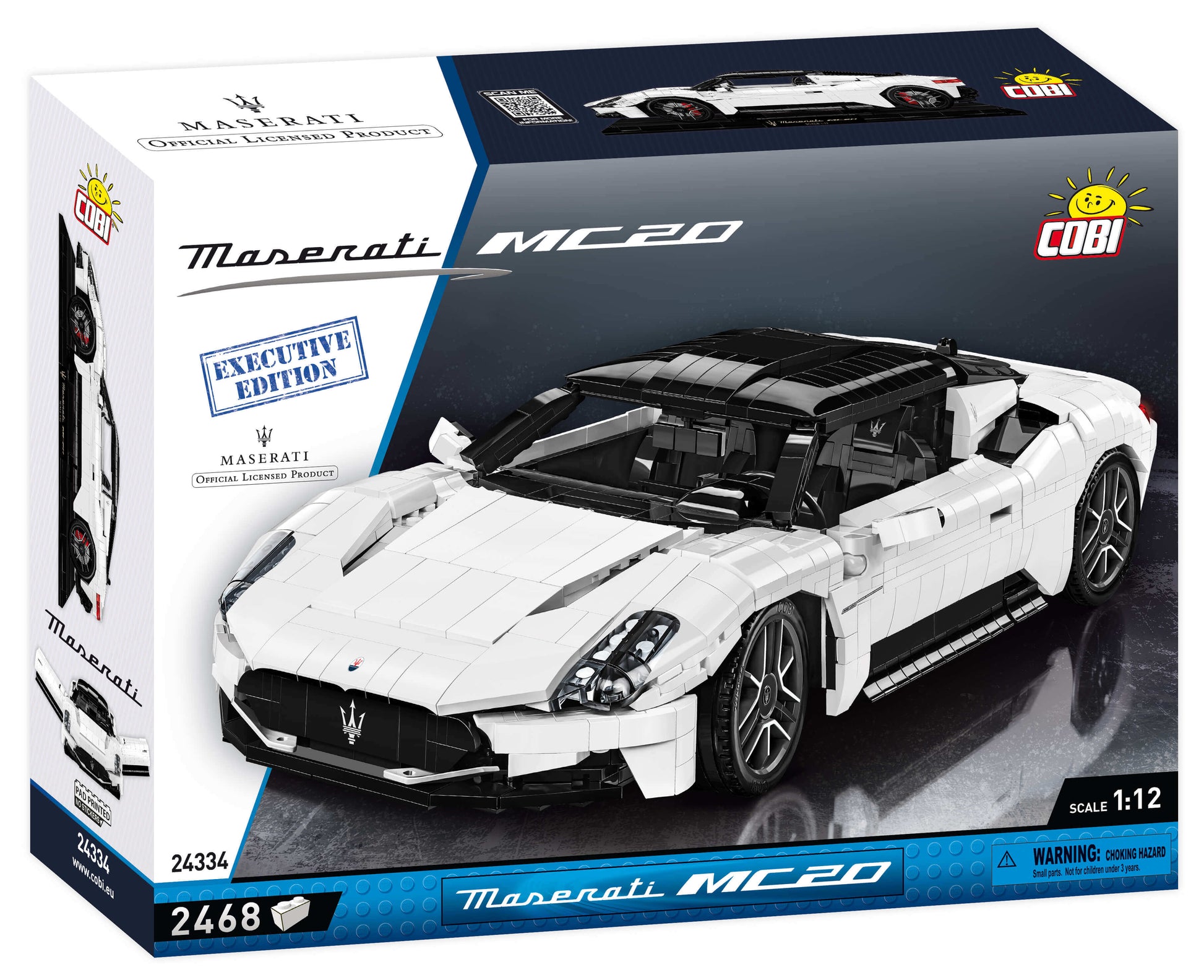 Set COBI 2468 pezzi Maserati MC20 Executive Edition su licenza ufficiale
