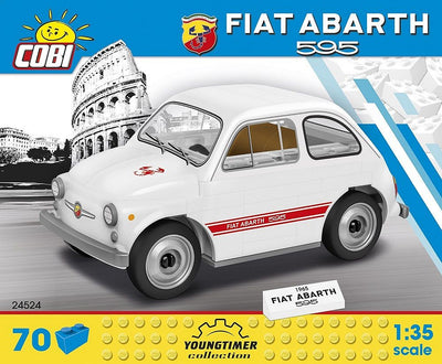 COBI - #24524 - 70PZ FIAT 500 ABARTH 1965
