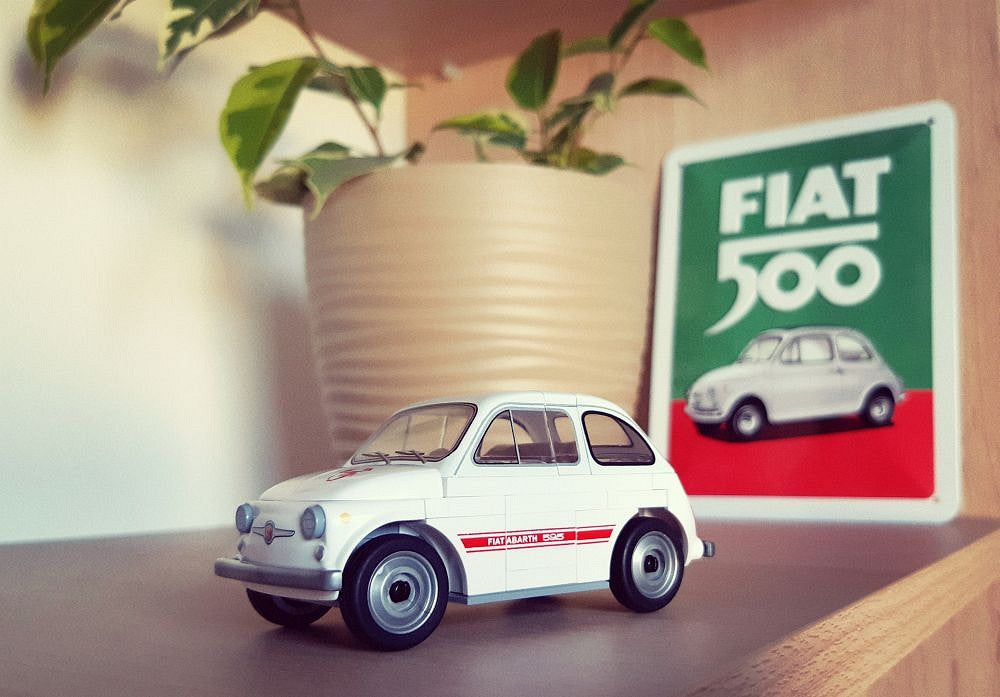 COBI - #24524 - 70PZ FIAT 500 ABARTH 1965