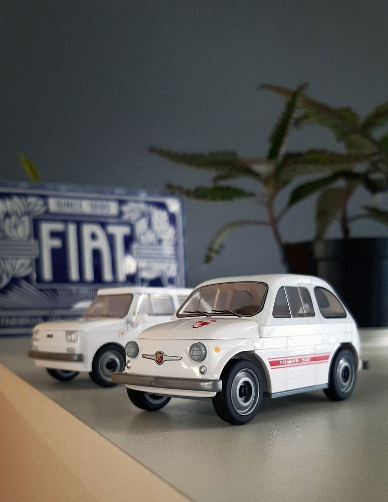 COBI - #24524 - 70PZ FIAT 500 ABARTH 1965