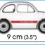 COBI - #24524 - 70PZ FIAT 500 ABARTH 1965