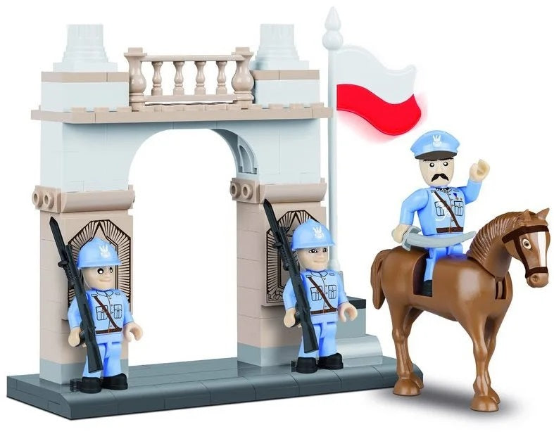 COBI WORLD WAR II - #2980 - 105PZ - INDIPENDENCE
