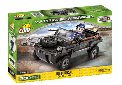 COBI WORLD WAR II - #2403 - 200PZ - VW TYP 166 SCHIWIMMWAGEN