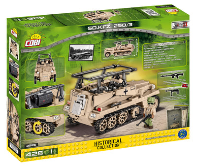 COBI WORLD WAR II - #2526 - 420PZ - CORAZZATO SD.KFZ. 250/3