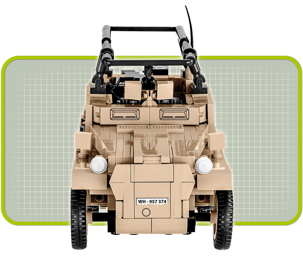 COBI WORLD WAR II - #2526 - 420PZ - CORAZZATO SD.KFZ. 250/3