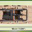 COBI WORLD WAR II - #2526 - 420PZ - CORAZZATO SD.KFZ. 250/3