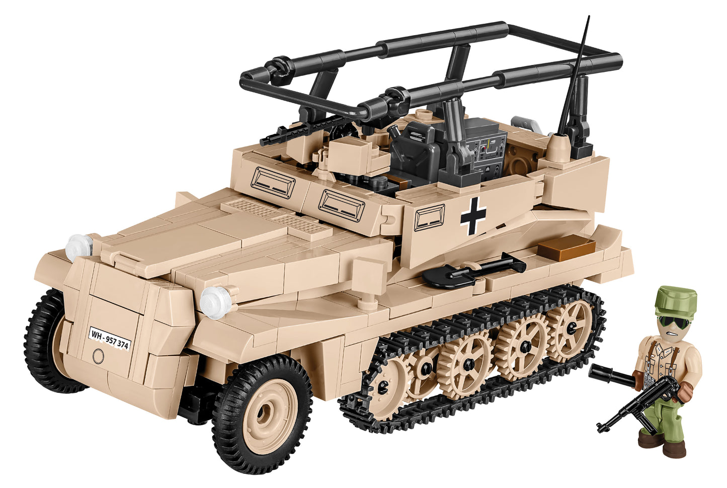 COBI WORLD WAR II - #2526 - 420PZ - CORAZZATO SD.KFZ. 250/3