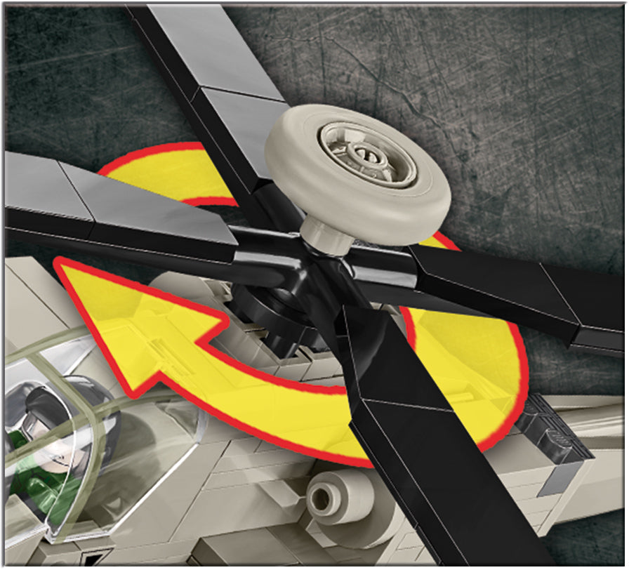 COBI ARMED FORCE - #5808 - 510PZ - AH-64 APACHE