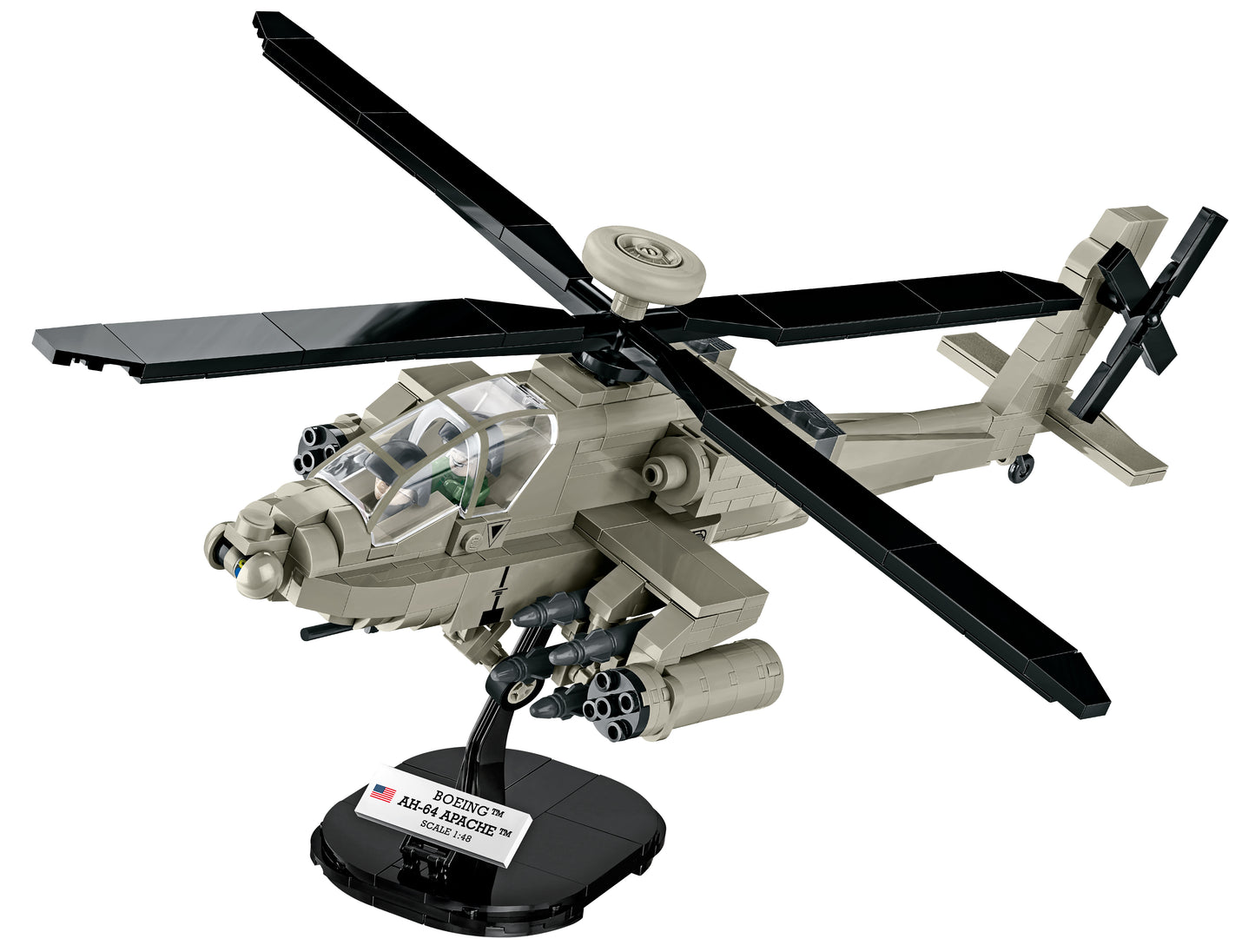 COBI ARMED FORCE - #5808 - 510PZ - AH-64 APACHE
