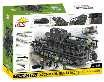 COBI WORLD WAR II - #2560 - 1574PZ - 60cm KARL-GERAT 040 ZIU