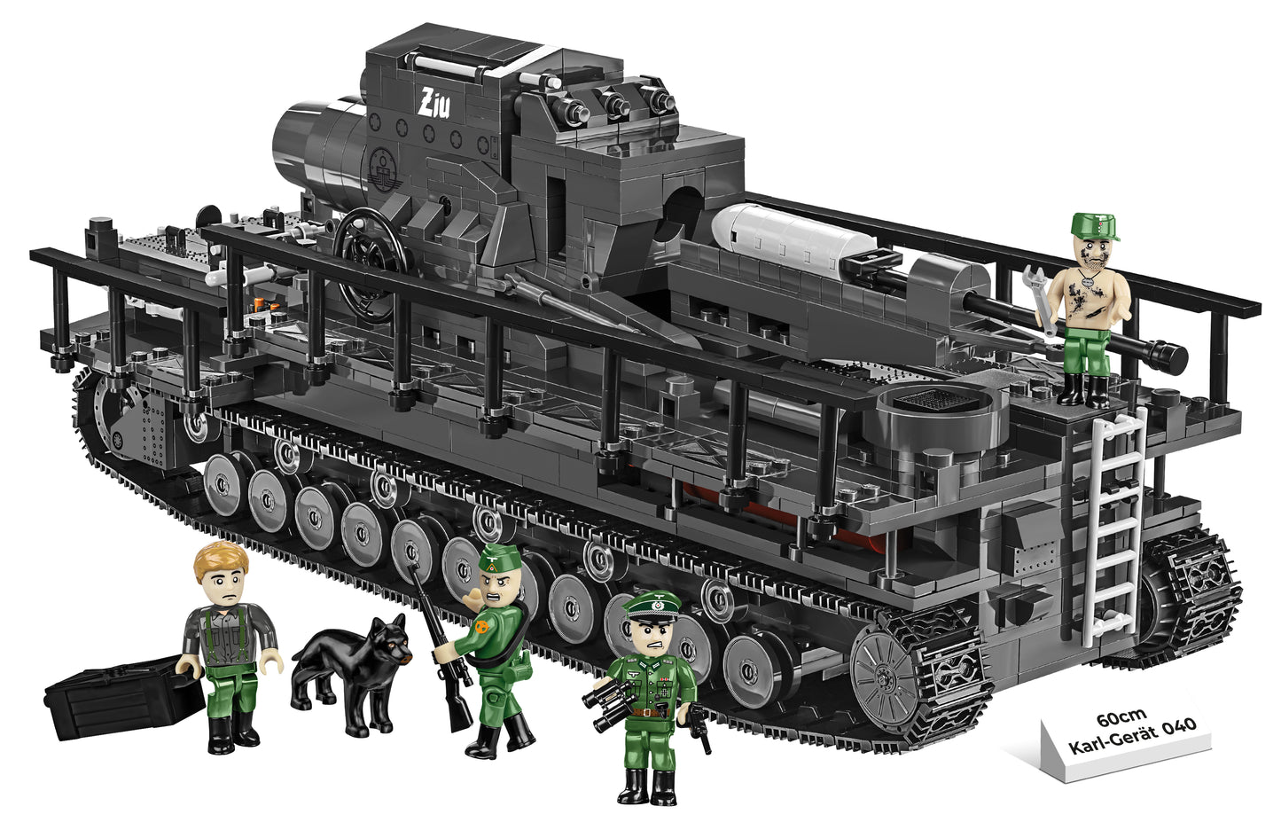 COBI WORLD WAR II - #2560 - 1574PZ - 60cm KARL-GERAT 040 ZIU