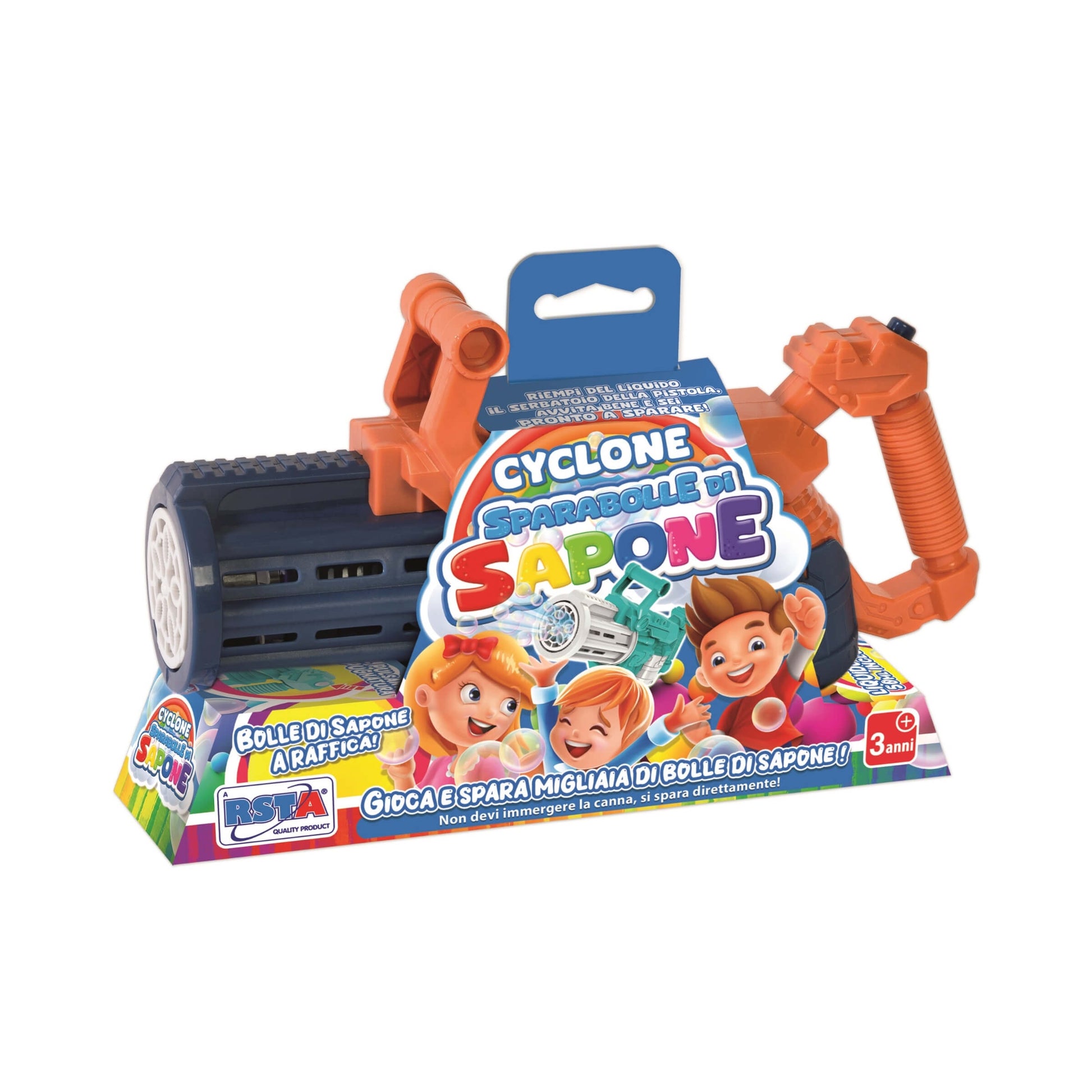 Pistola Sparabolle Cyclone automatica liquido incluso G10005B