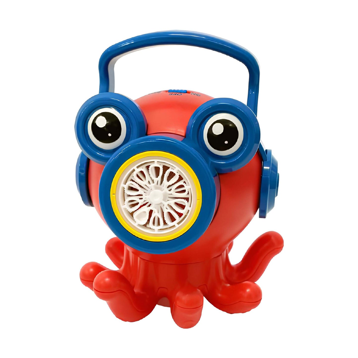 Bubble World Octopus Bubble Machine Macchina Spara Bolle Polpo con Luci e Testa Rotante