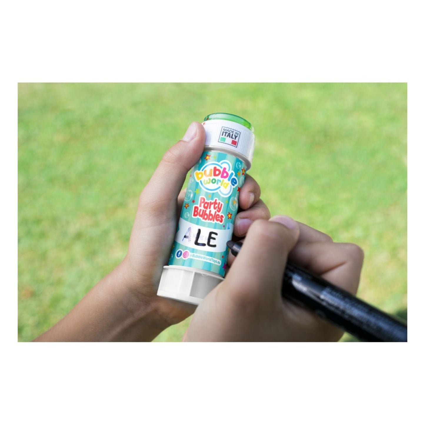 Bubble World Bolle di Sapone Party Bubbles 60 ml (36PZ)