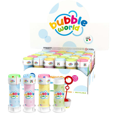 Bubble World Bolle di Sapone Classic Bubbles 60 ml (36PZ)