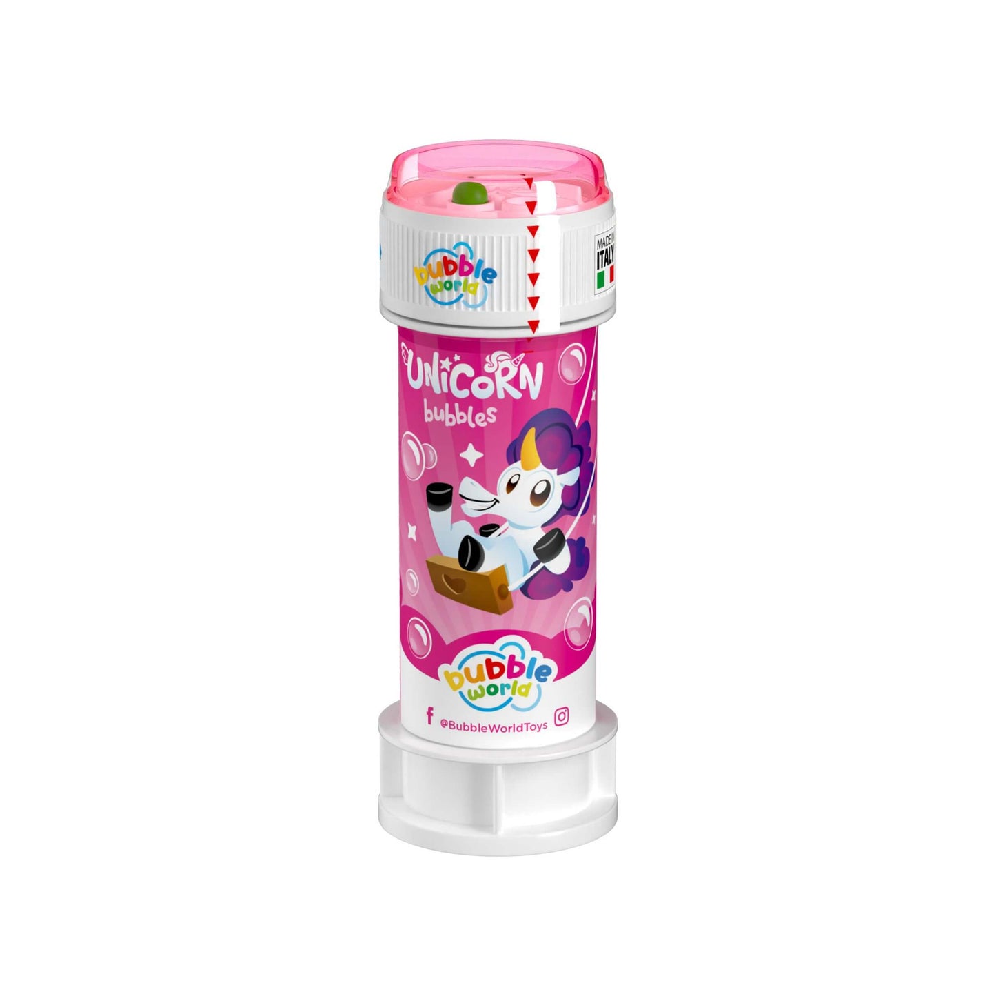 Bubble World Bolle di Sapone Unicorn Bubbles 60 ml (36PZ)