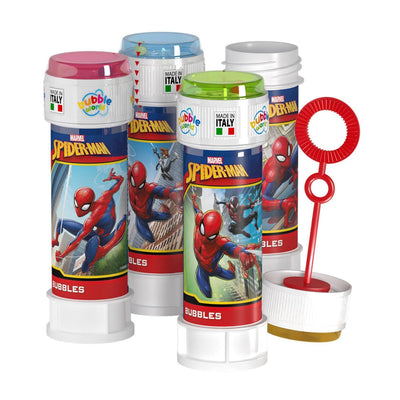 Bubble World Bolle di Sapone Spider Man 60 ml (36PZ)