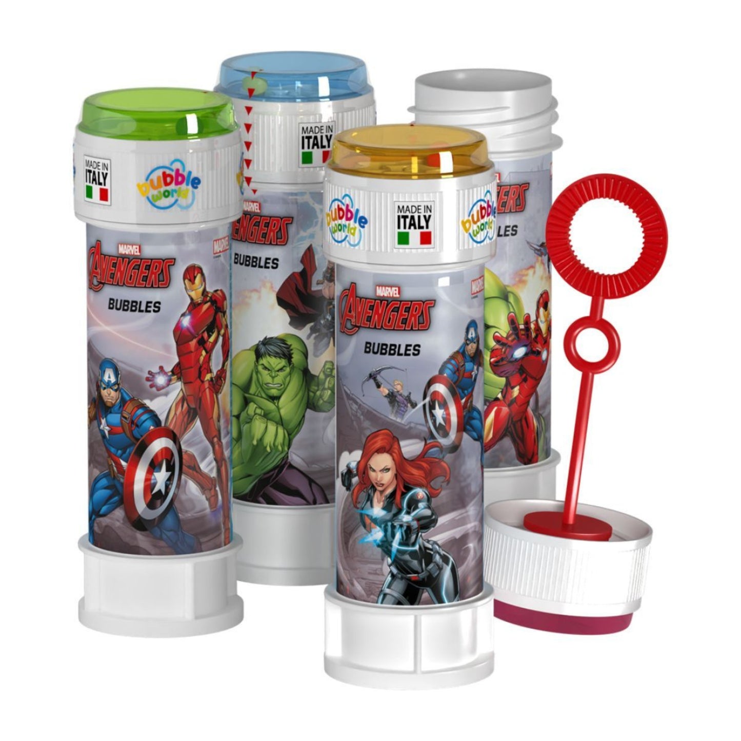 Bubble World Bolle di Sapone Avengers 60 ml (36PZ)