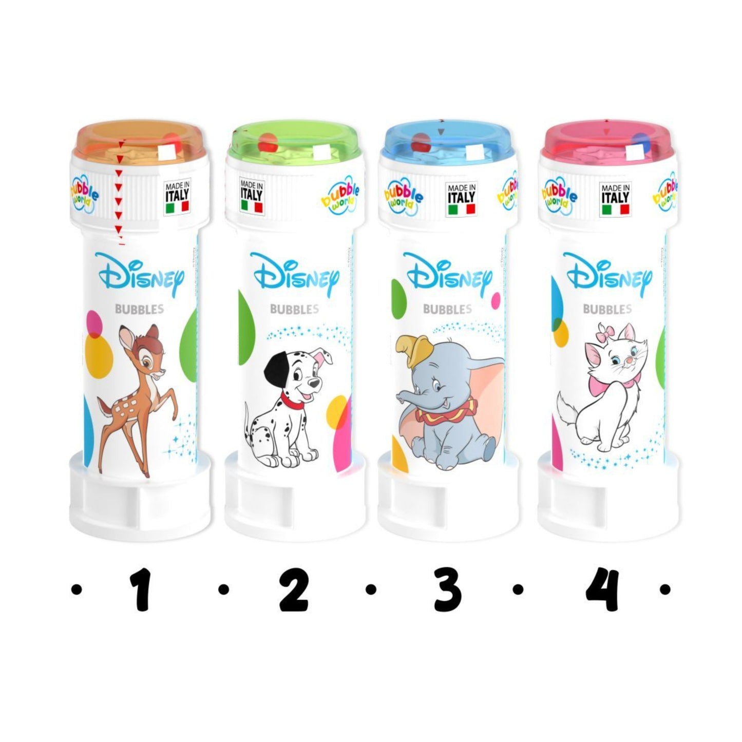 Bubble World Bolle di Sapone Disney Classic 60 ml (36PZ)