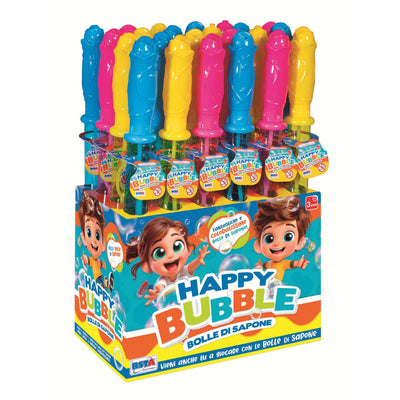 1 Spada Bolle di Sapone Happy Bubble 38 cm - 12297
