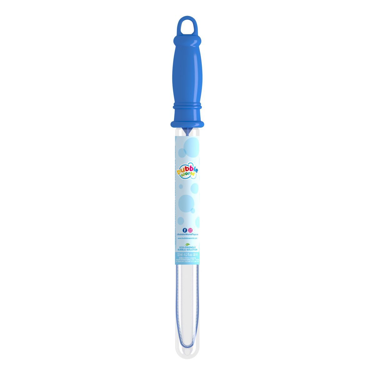 Spada bolle Bubble World Color 120ml con maxi soffiatore per bolle grandi
