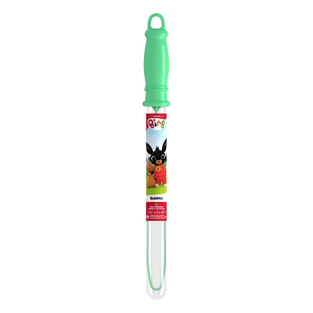 Spada bolle Bubble World Bing 120ml con maxi soffiatore per bolle grandi