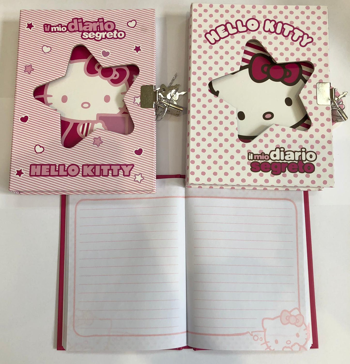 DIARIO SEGRETO CON CUSTODIA HELLO KITTY