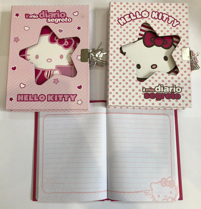 DIARIO SEGRETO CON CUSTODIA HELLO KITTY