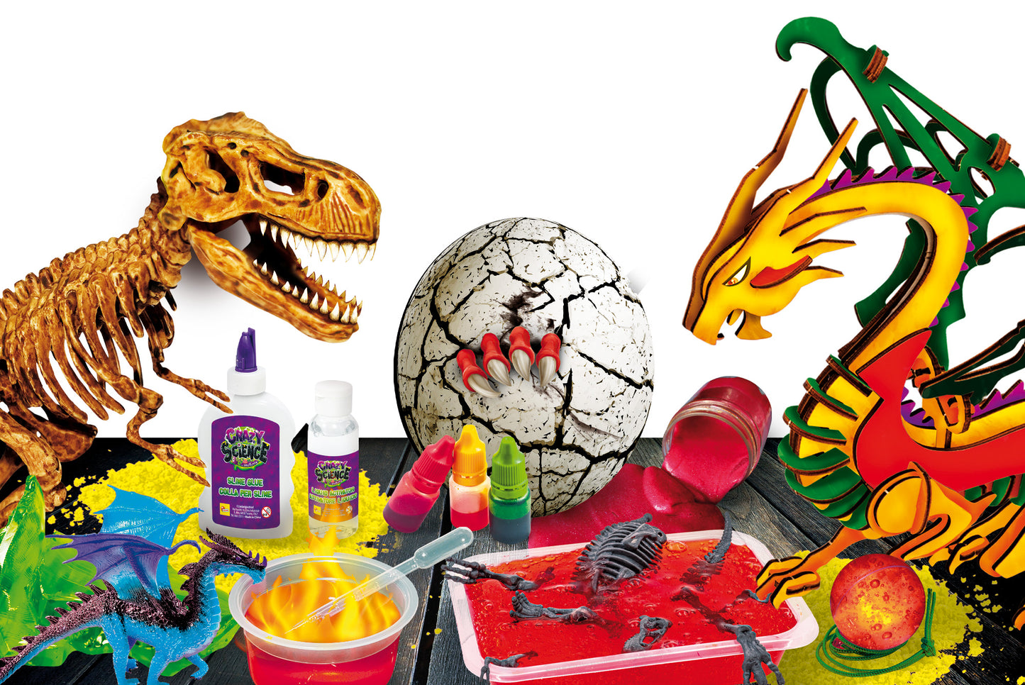 CRAZY SCIENCE DRAGHI E DINOSAURI
