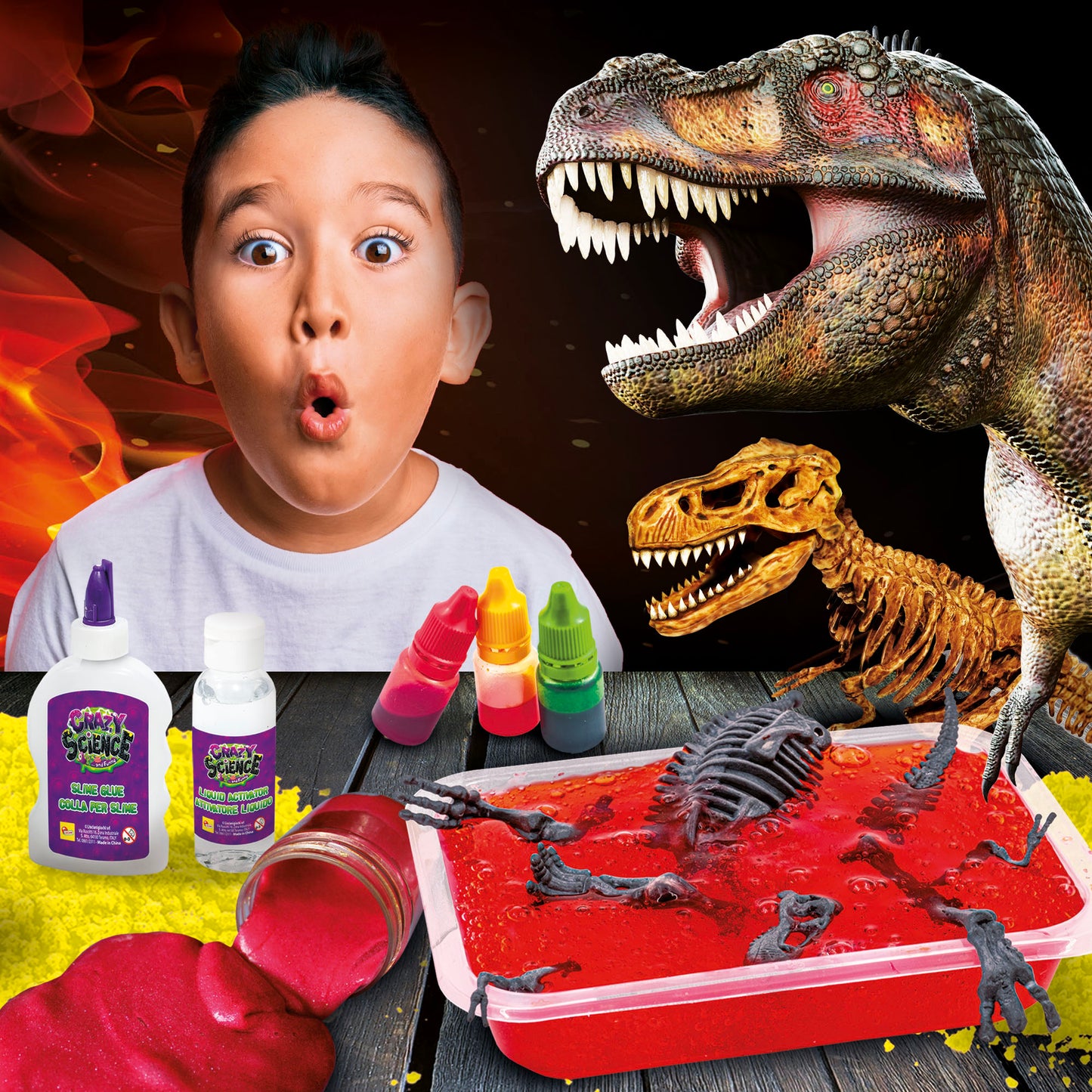 CRAZY SCIENCE DRAGHI E DINOSAURI