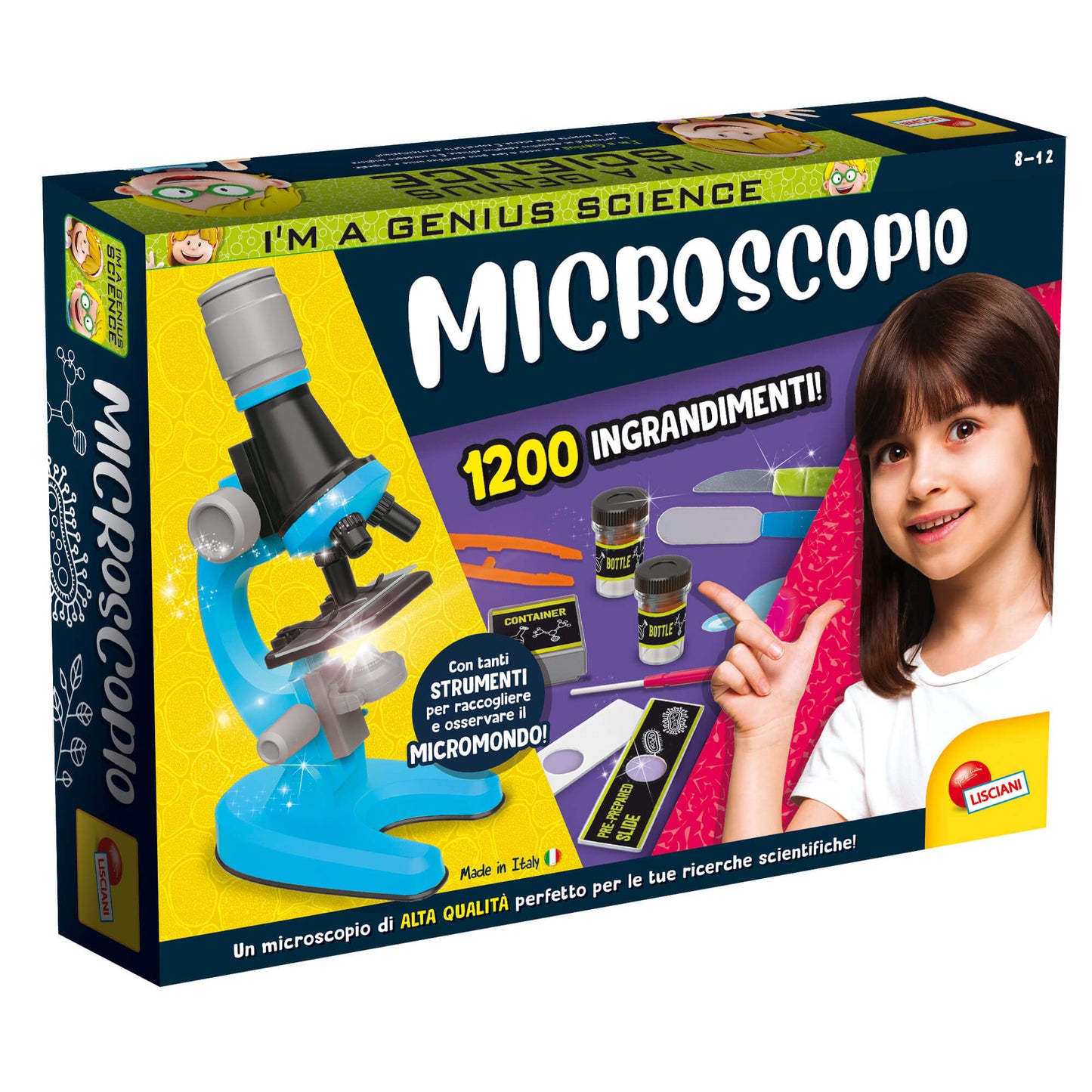 I'M A GENIUS MIO MICROSCOPIO