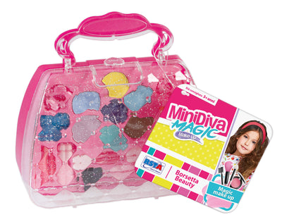 Minidiva Make Up Trousse rossetti lucidalabbra glitter ombretti multicolor
