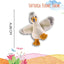 Miu Miu gabbiano peluche vista completa corpo morbido dettagliato