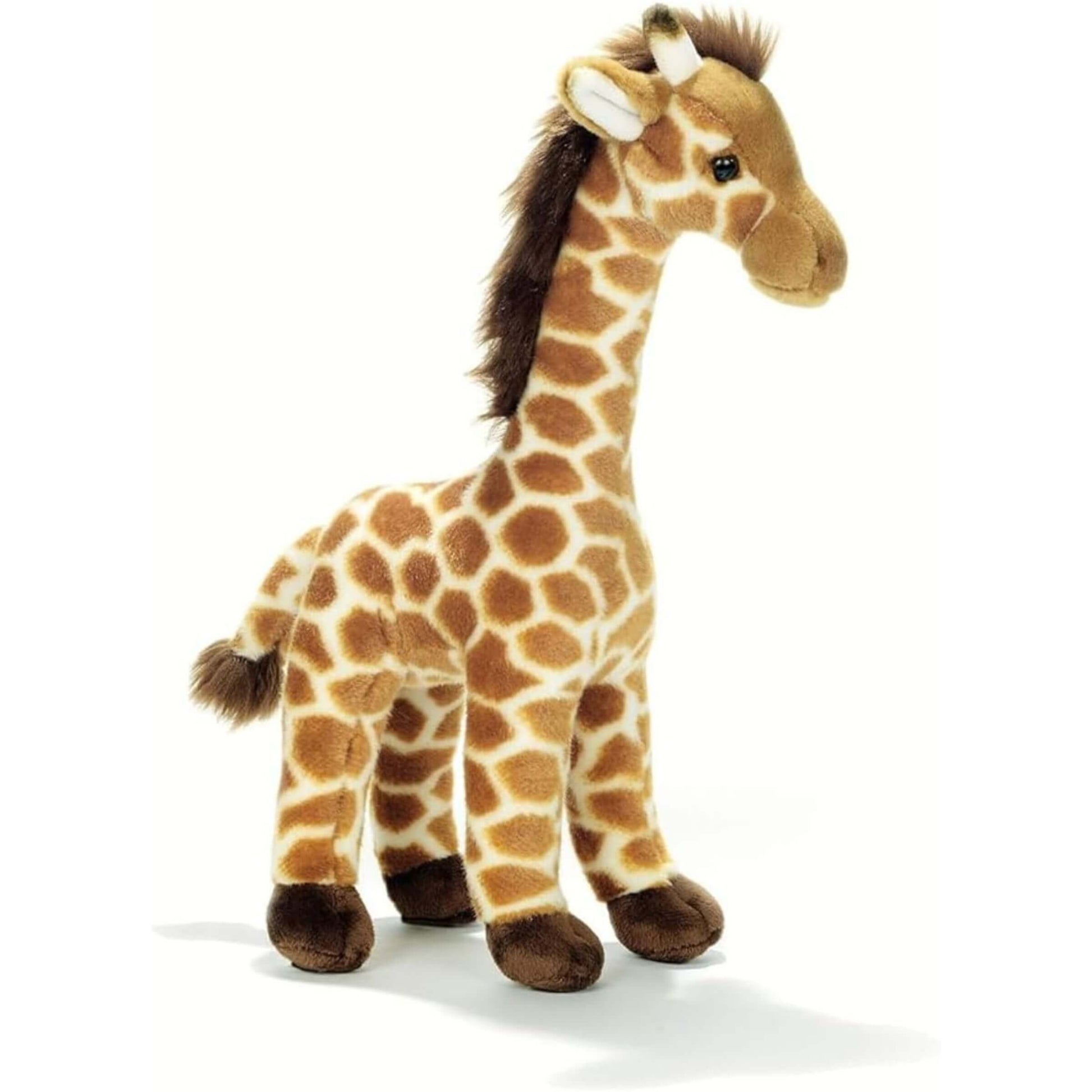 Kipzy giraffa peluche 38cm Plush Company design realistico manto maculato collo slanciato
