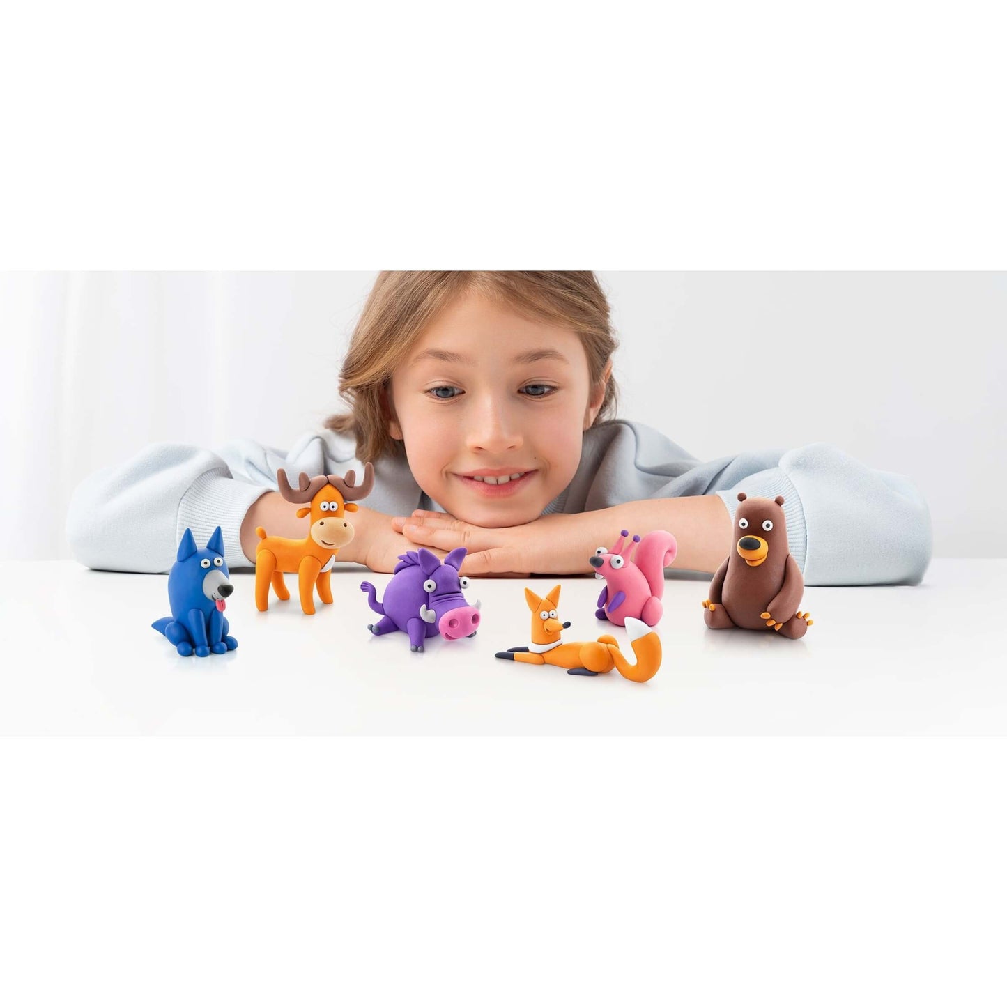 HEY CLAY KIT GRANDE ANIMALI DELLA FORESTA