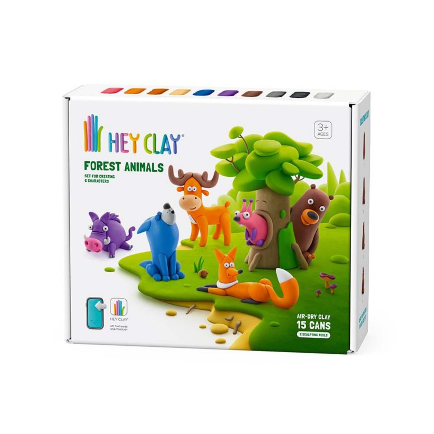 HEY CLAY KIT GRANDE ANIMALI DELLA FORESTA