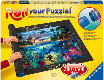 Roll Your Puzzle Ravensburger con tappetino e tubo componibile per puzzle fino a 1000 pezzi
